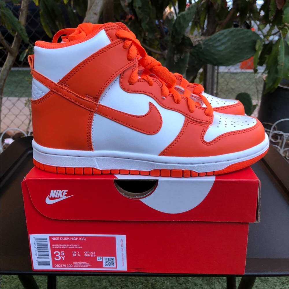 Nike Dunk High “Syracuse” Size 3.5Y/ 5 Women’s